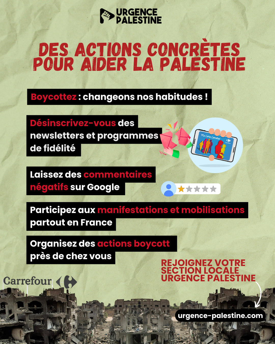 Affiche « Boycott 03 »
